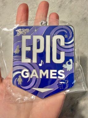 2023 Epic Games Employee Exclusive Holiday Ornament Fortnite Rocket League NEW